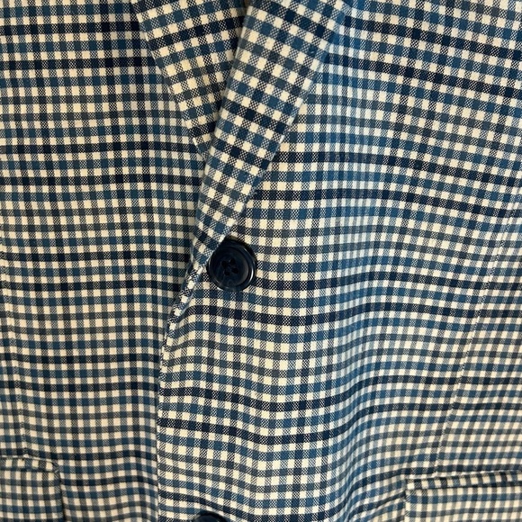 U.S. Polo Assn. Blue and White Sport Coat - Picture 3 of 8